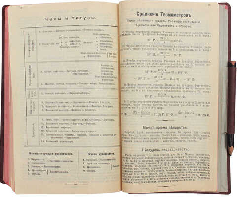 День за днем. Карманная записная книжка на 1915 год. (7-й год издания). СПб.: Изд. Отто Кирхнера, [1914].